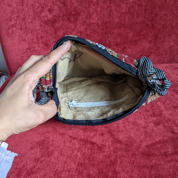 Vintage Cloth Bag from India - Picture 9 of 11